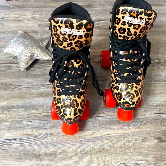 impala rollerskates Other - NEW! IMPALA RollerSkate Leopard Skates ZUMIEZ.